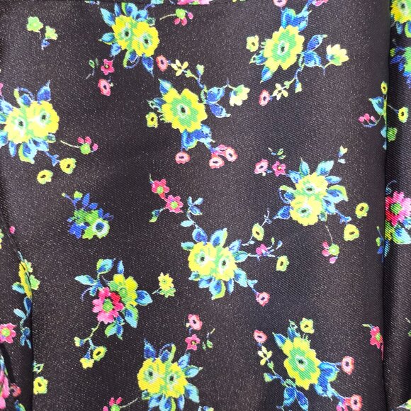 Sandro Paola Sleeveless Dress Black/Floral, Size 38, NWT - Picture 7 of 7